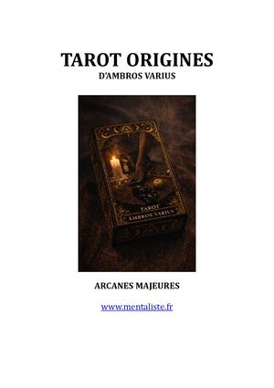 Arcanes Majeures Ambros Varius