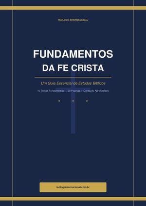 Ebook Fundamentos Fe Crista