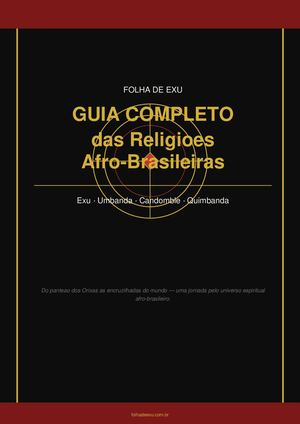Ebook Folha De Exu