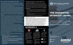 Sequential Intercept Model for Justice Involved Persons