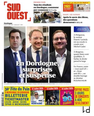 Sud Ouest Lundi 16 Mars
