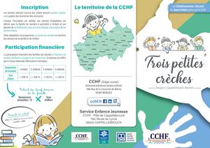 Les petites crèches de la CCHF