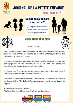Journal Petite Enfance Mars 2026