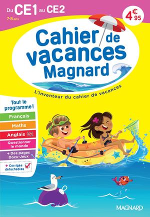 9782210784475 Cahier De Vacances 2026, Du Ce1 Vers Le Ce2 7 8 Ans - Extrait