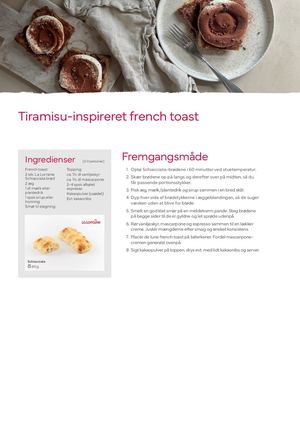 Tiramisu-inspireret french toast