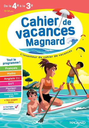 9782210784550 Cahier De Vacances 2026, De La 4e Vers La 3e Extrait