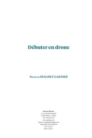 Extrait 2265 Débuter en drone