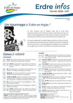 Erdre Infos N°47 - Février 2026