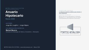 ANUARIO HIPOTECARIO