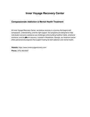 Inner Voyage Recovery Center - Atlanta Drug Rehab and Alcohol Rehab