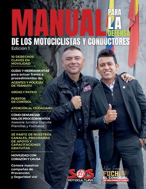 Manual Para La Defensa De Los Motociclistas Y Conductores