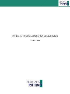 Fundamentos De La Mecánica Del Ejercicio