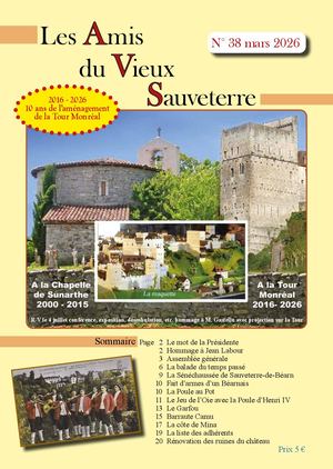 Bulletin N°38 des Amis du Vieux Sauveterre