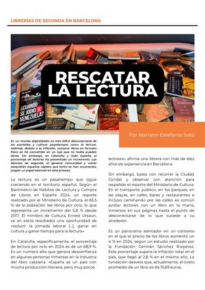 Rescatar la lectura