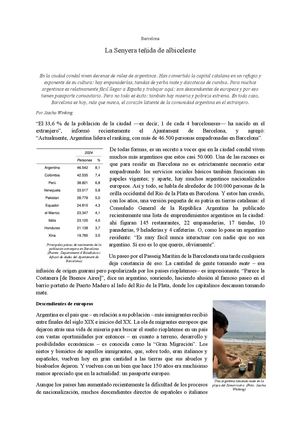 La senyera teñida de albiceleste