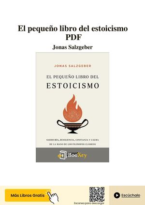 El Pequeño Libro Del Estoicismo Pdf