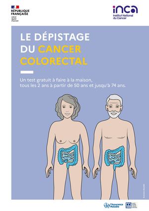 Dépliant d'information simplifié sur le dépistage du cancer colorectal