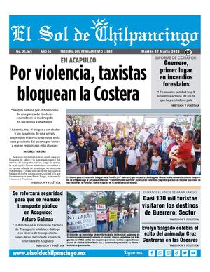 El Sol De Chilpancingo 17 Marzo 2026 Compressed