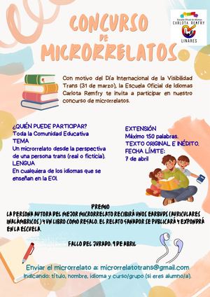 Bases Microrrelato Visibilidad Trans Eoi Carlota Remfry 2026