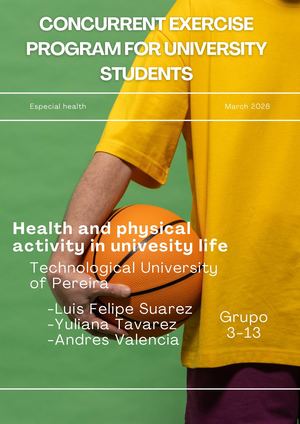 Concurrent exercise for utp students