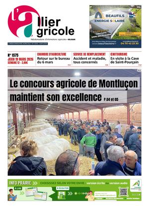 N°1575 L'ALLIER AGRICOLE