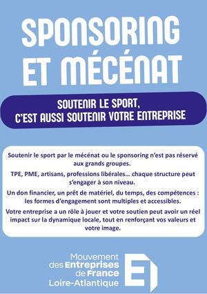 Sponsoring Et Mécénat Projet Oct 25