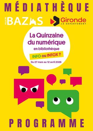 Quinzaine du numérique 2026