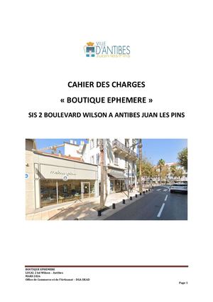 Boutique Ephemere Appel A Candidatures