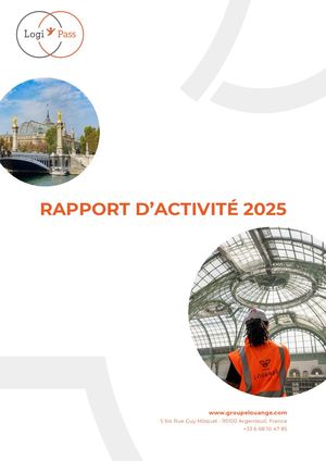 Logi'pass rapport d'activité 2025
