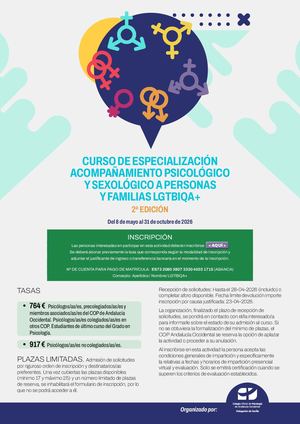 2026 05 08 Resumen Inscripcion Curso Acompañamiento A Personas Y Familias Lgtbiqa+2edicion