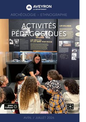 Dépliant activités pédagogiques - avril / juillet 2026