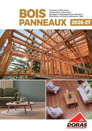 DORAS Catalogue Bois-Panneaux 2026-2027