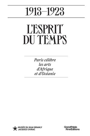 Feuilletage 1913 1923 l’esprit du temps