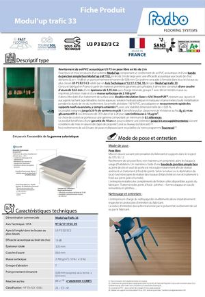 FT Modul'up Trafic 33-43 FORBO