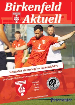 Birkefeld Aktuell - 2025/26 09. SV Fautenbach - SV Haslach
