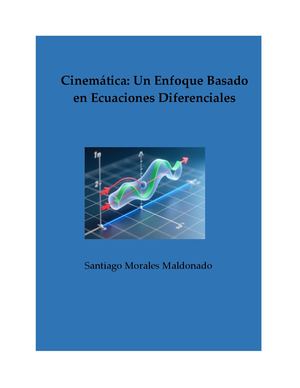 Cinemática Ecuaciones Diferenciales