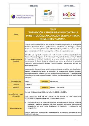 2026 10 22 Prostitucion, Explotacion Sexual Y Trata V0