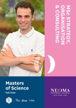 MSC STRATEGY ORGANISATION & CONSULTING BROCHURE - 2026