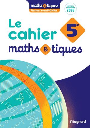 Extrait Cahier Maths & tiques 5e (2026)
