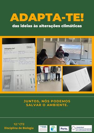 Adapta-te! Das ideias às alterações climáticas-