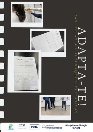 Adapta-te! Das ideias às alterações climáticas.