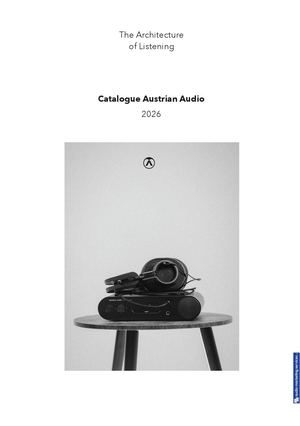 Catalogue Austrian Audio 2026