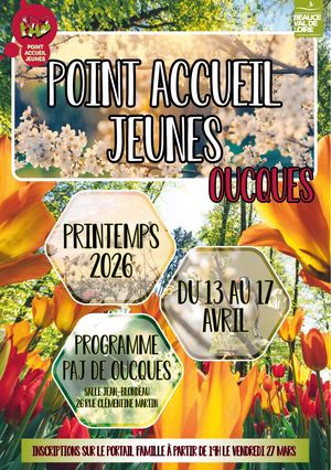 PAJ OUCQUES Avril Programme Complet
