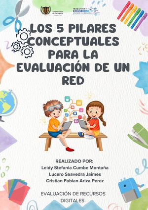 Documento A4 Portada De Proyecto Escolar Infantil Acuarela Multicolor