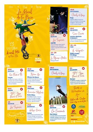 Programme 2026 Festival le Réveil de la Pince