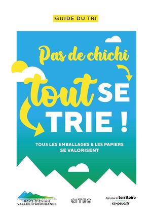 Guide du Tri 2026 CCPEVA