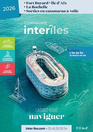 Brochure Départs de l'Ile de Ré - Saint-Martin
