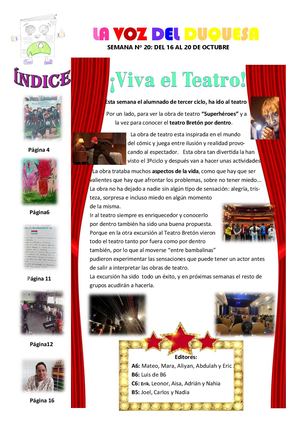 Semana 20 Todo La Voz Del Duquesa