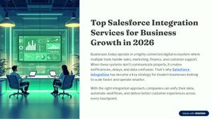 Top Salesforce Integration Services For Business Growth In 2026
