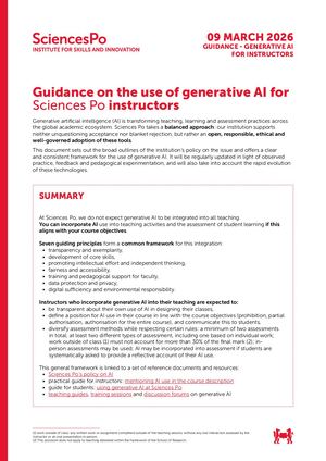 FIche Guidance AI Instructors